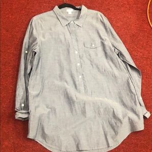 J.crew chambray shirt. Xl